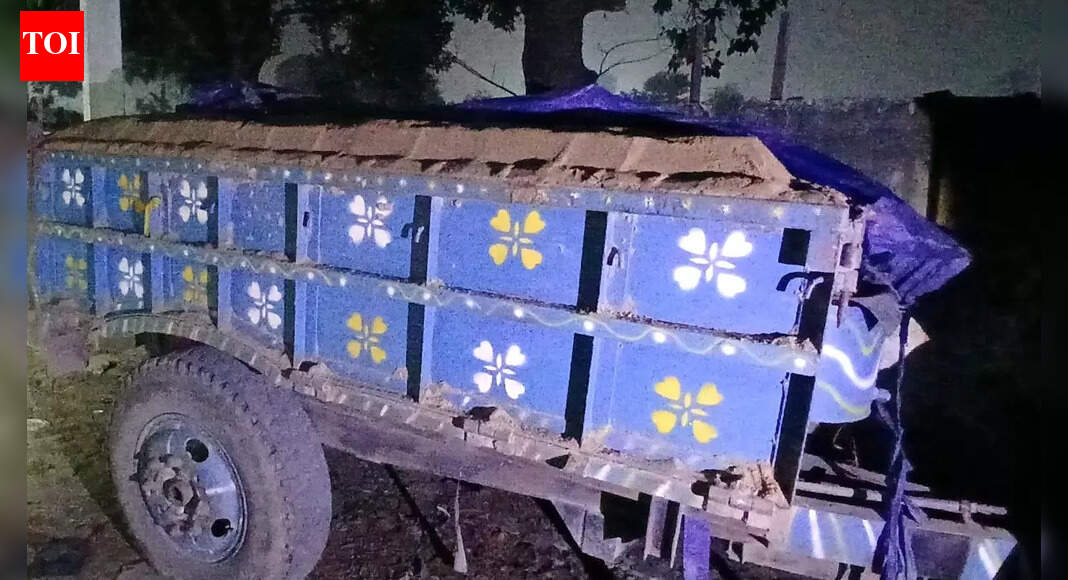 9 tractors loaded with illegal sand seized, one held in Beur area