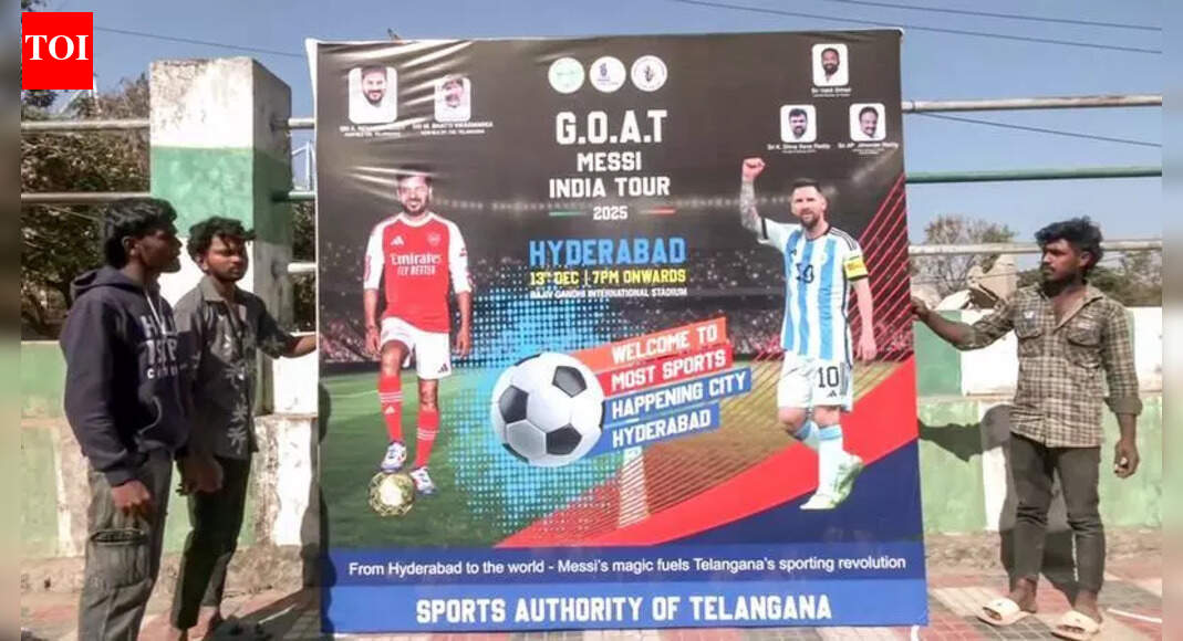 Match day mania: Hyderabad gears up for Messi arrival; 3k police deployed