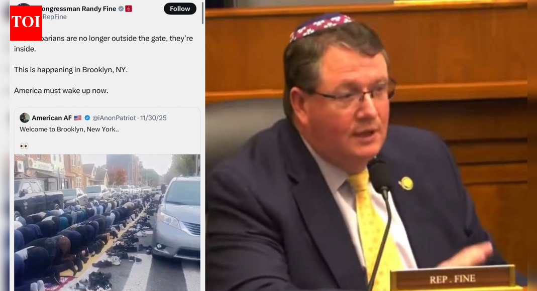 Row erupts after pro-Israel Congressman calls praying Muslims 'barbarians': 'Dangerous, dehumanizing...'