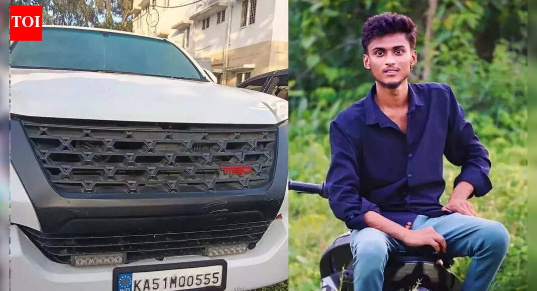 Karnataka ex-min’s SUV mows down man; victim’s family alleges Revanna’s son at wheel