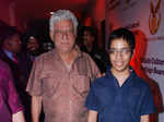 Om Puri with son