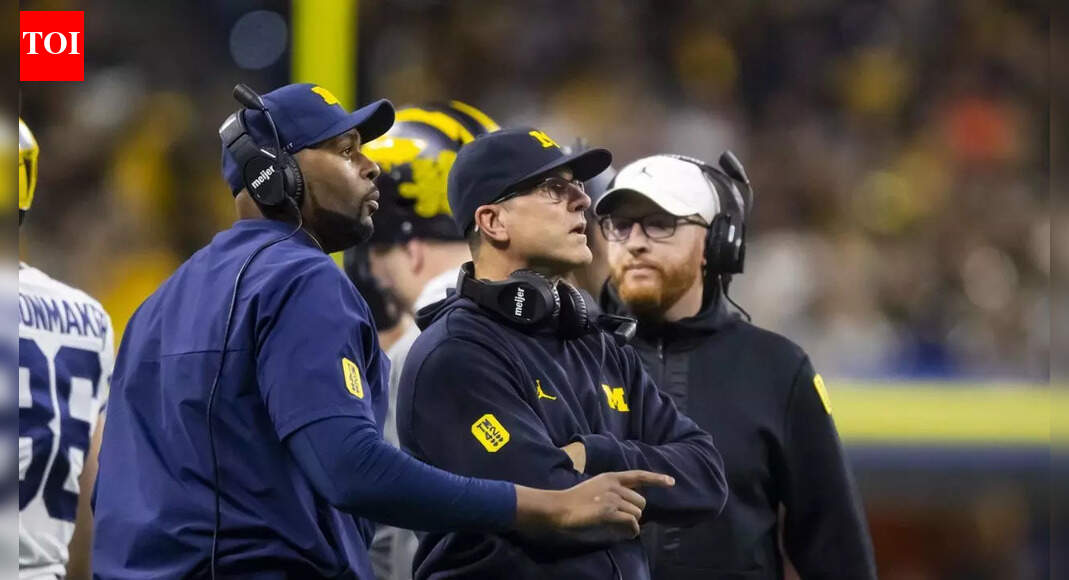 Jim Harbaugh breaks silence on Sherrone Moore arrest, admits he is “still processing” shocking Michigan fallout