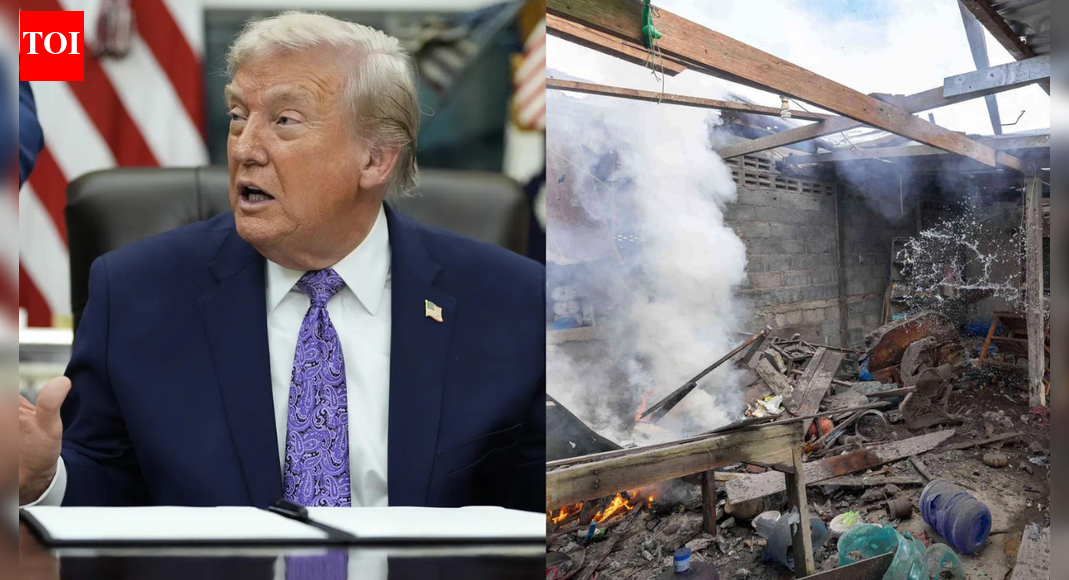 Cambodia accuses Thailand of fresh air strikes hours after Trump’s ceasefire claim