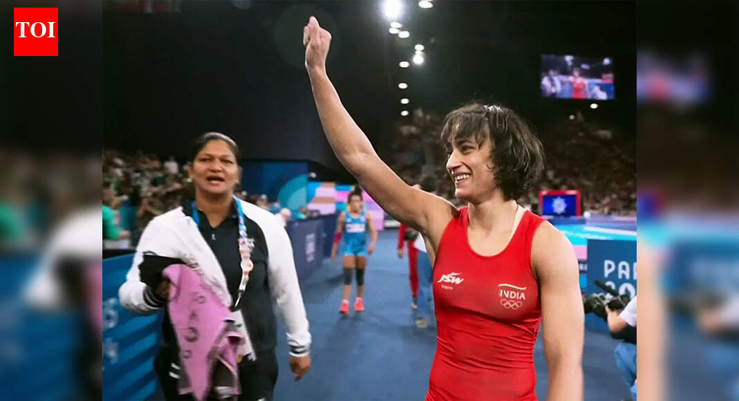‘Fire never left’: Vinesh Phogat says she’s back