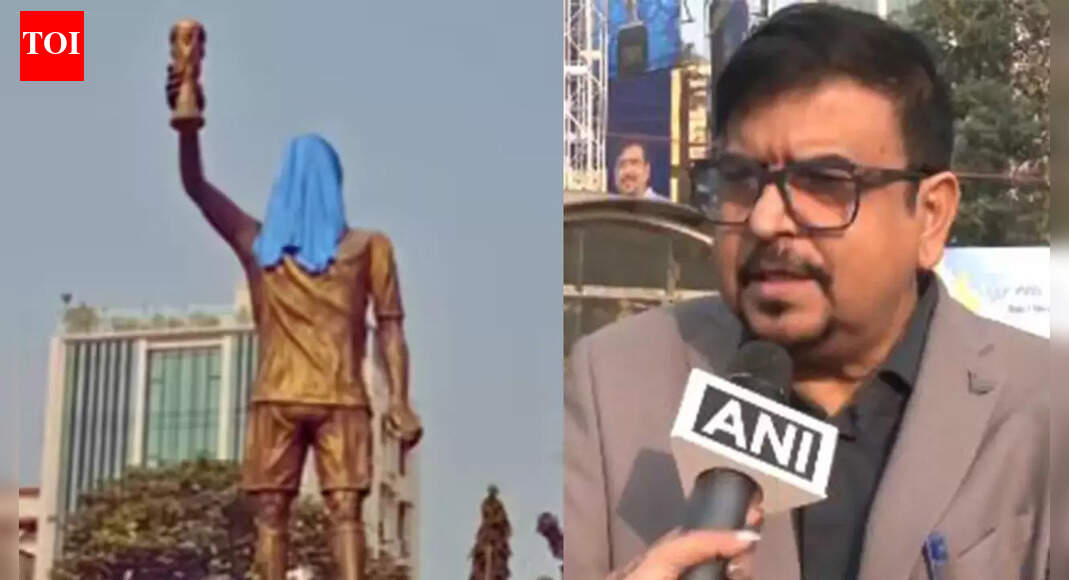 Lionel Messi gives thumbs up: West Bengal minister Sujit Bose says football icon happy with 70-foot statue; what he said