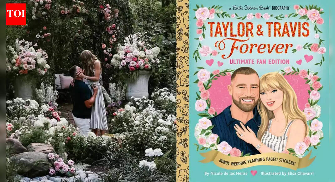 "No fairytale is complete without a wedding": Taylor Swift and Travis Kelce’s romance gets storybook treatment for young fans with wedding theme