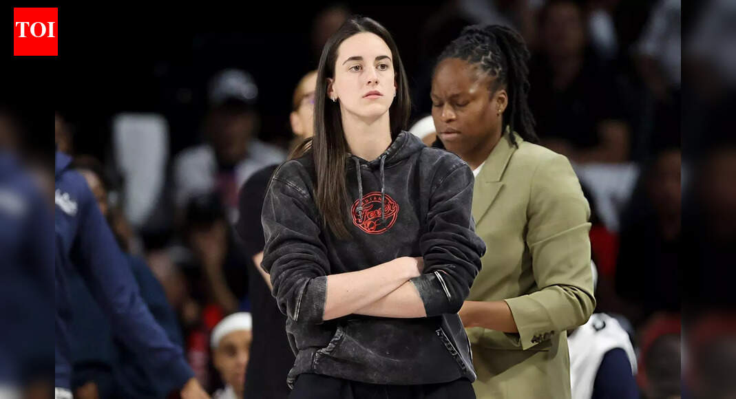 Surprised Caitlin Clark gave 5 word reaction to Stephen Curry’s insane pregame shot