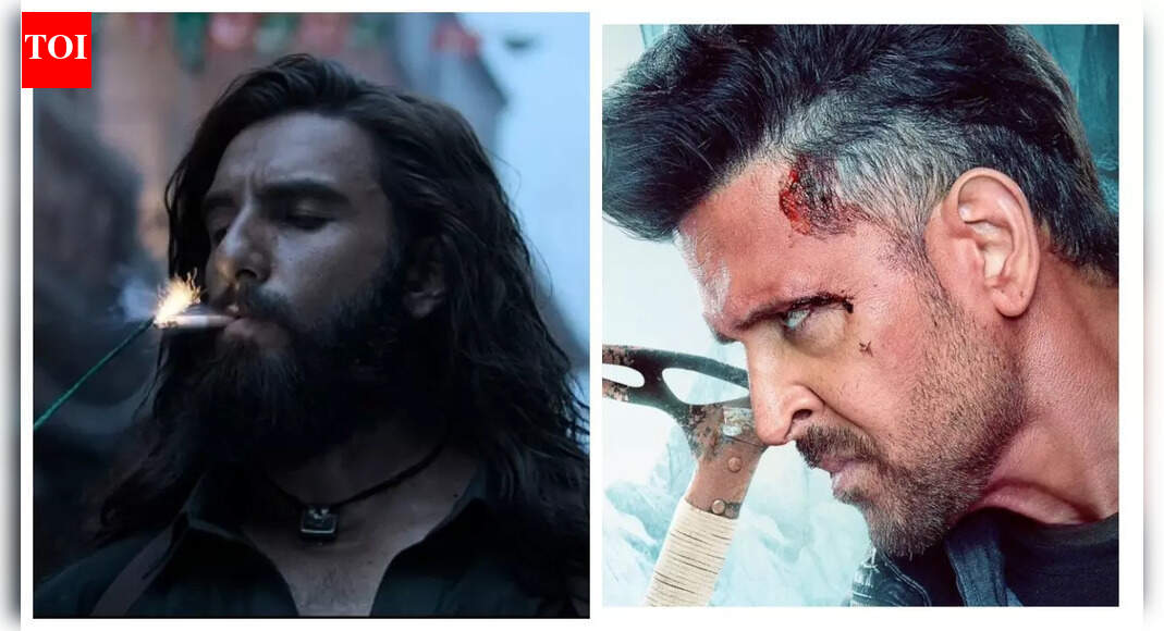 Ranveer Singh’s Dhurandhar storms to 6th biggest hit of 2025 beating Hrithik Roshan and Jr NTR’s War 2