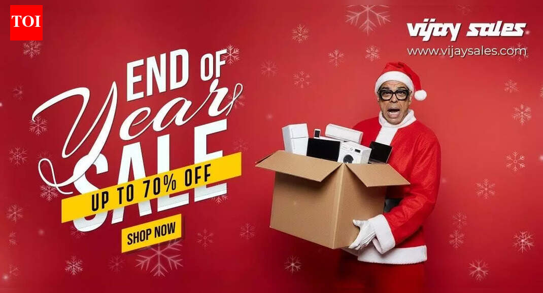 Vijay Sales Year End Sale goes live: Avail up to 70% discount on smartphones, electronics and more