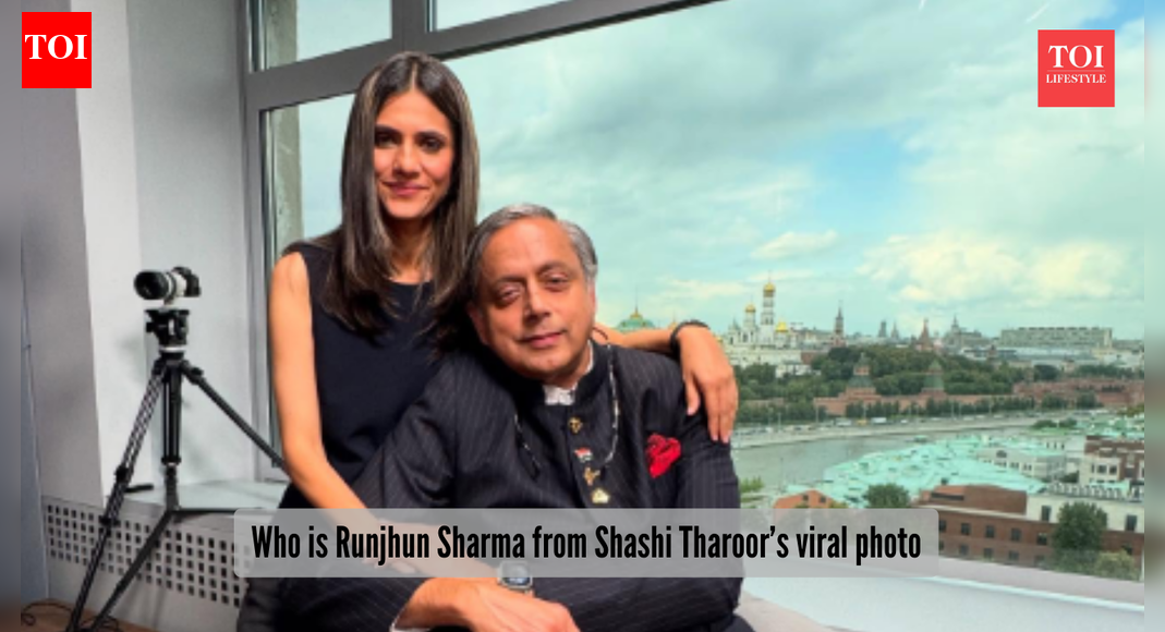 Who is Runjhun Sharma? Meet the journalist at the centre of the Shashi Tharoor viral photo