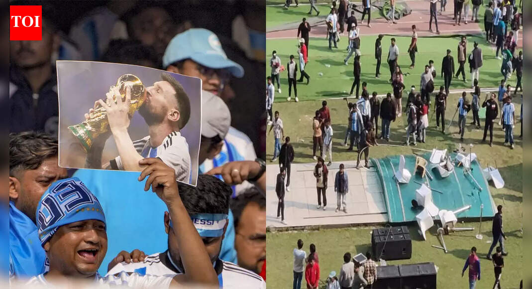 Bengal CM Mamata Banerjee apologises to Lionel Messi after stadium chaos