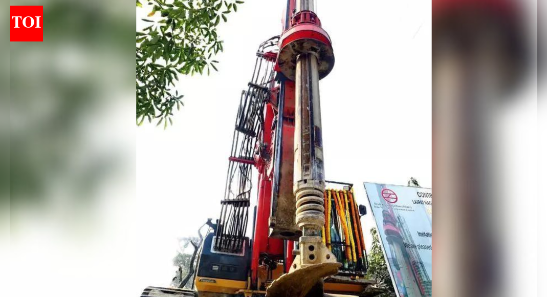 Delhi Metro strikes gold: Construction on Saket-Lajpat corridor begins with 8 new stations; India’s first 3-coach trains | Delhi News