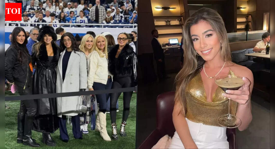 Cowboys’ Christmas celebration offers rare glimpse into team life as Dak Prescott’s fiancée and Haley Cavinder turn heads