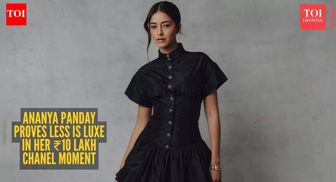 Ananya Panday’s ₹10 lakh Chanel dress is a lesson in Parisian restraint