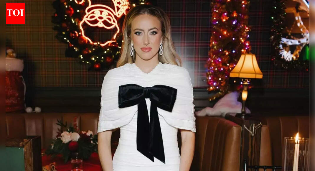 Brittany Mahomes turns heads with an elegant holiday look at the Chiefs’ Christmas gathering