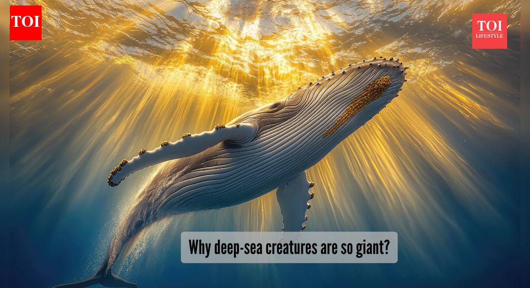 Why deep-sea creatures are so giant: Were they always so huge and, what made them so
