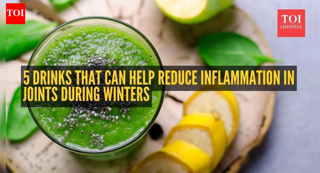 5 natural drinks that may help reduce joint inflammation in winter