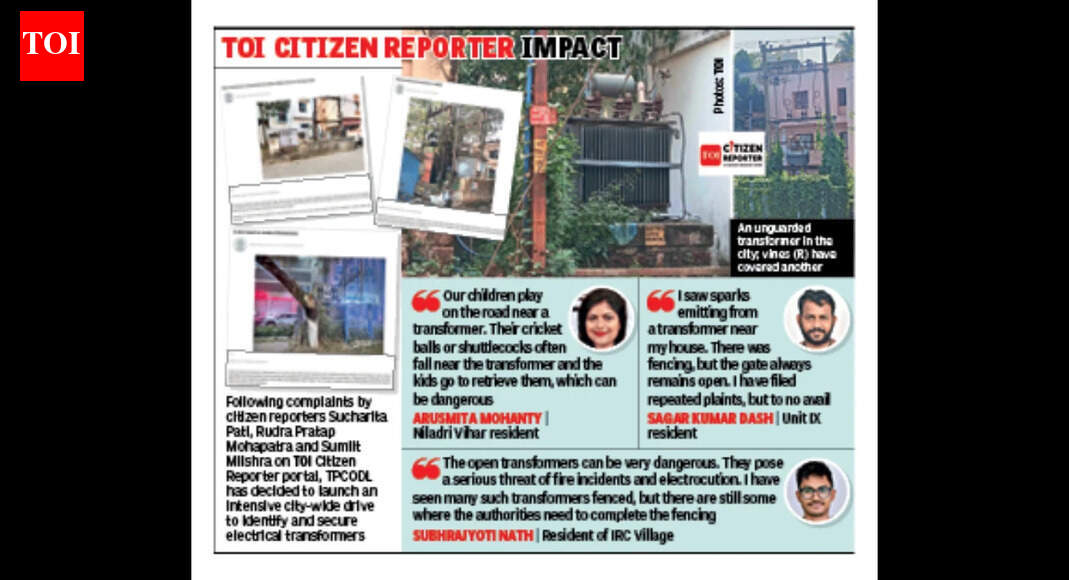 TPCODL decides to fence open transformers after citizens flag safety concerns