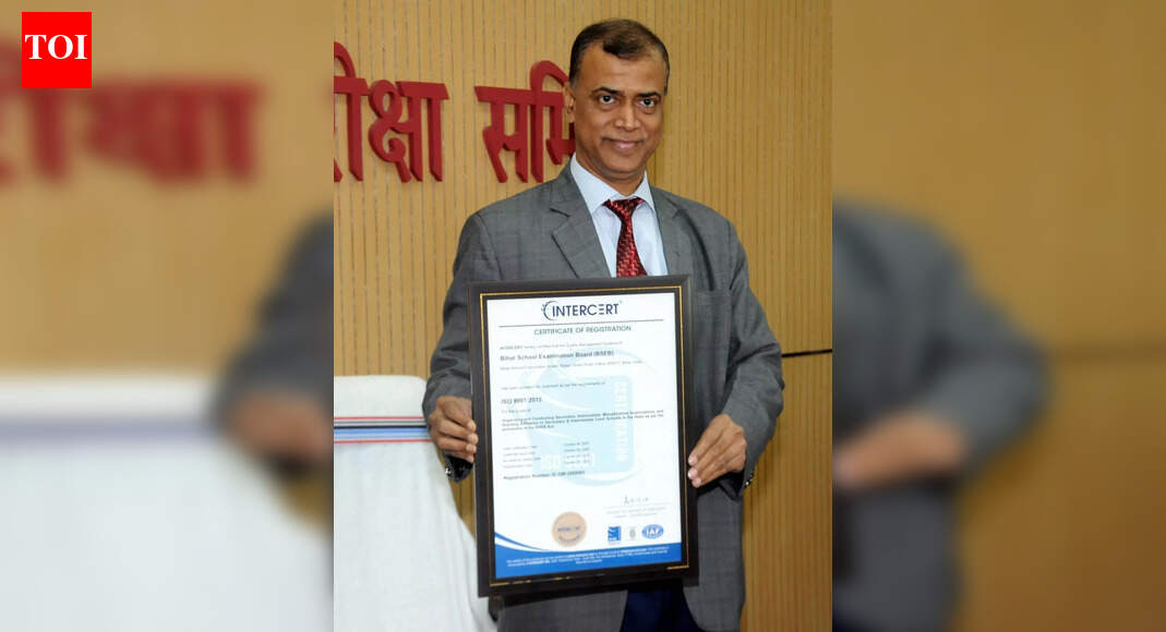 Bihar School Examination Board gets 3 ISO certifications for transparency and efficiency