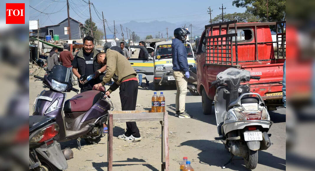 Fuel crisis hits Manipur as petrol pumps remain closed for 3 days