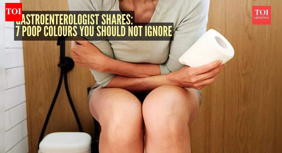 Gastroenterologist shares 7 poop colours you should not ignore for your health