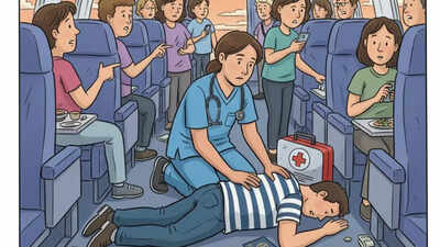 Bengaluru doctor revives US passenger in mid-air medical emergency
