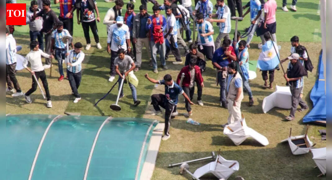 Inside fan uproar: Rs 16k for ticket, Rs 200 for water, but Messi lost among VIPs; ‘what were politicians doing on ground?’