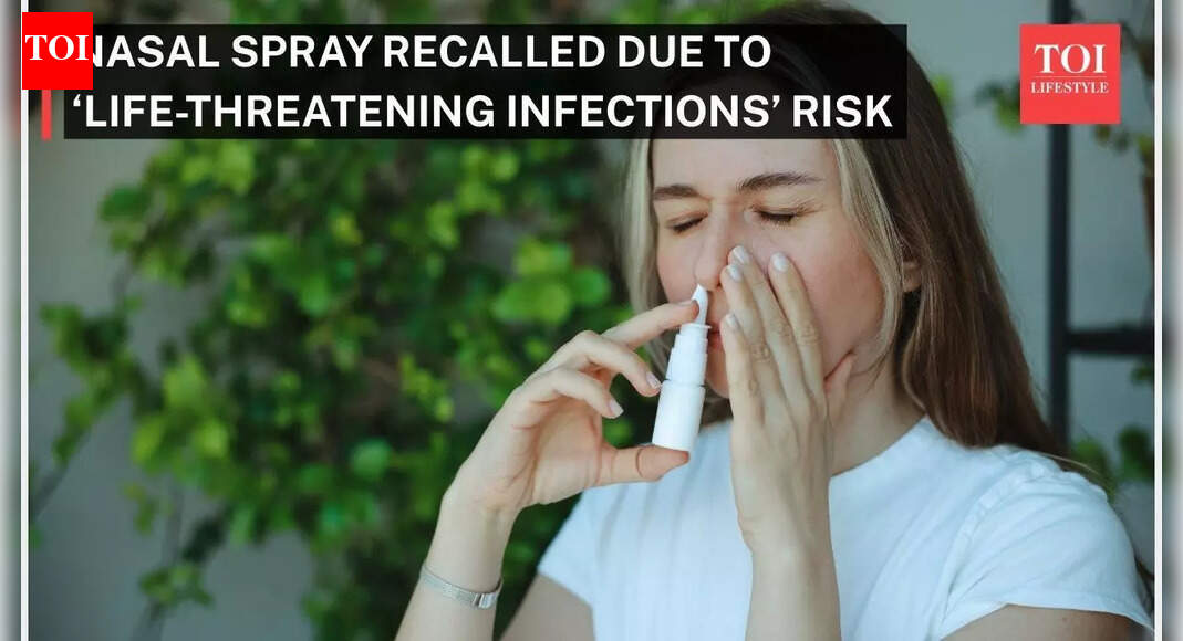 Nasal spray recalled due to ‘life-threatening infections’ risk