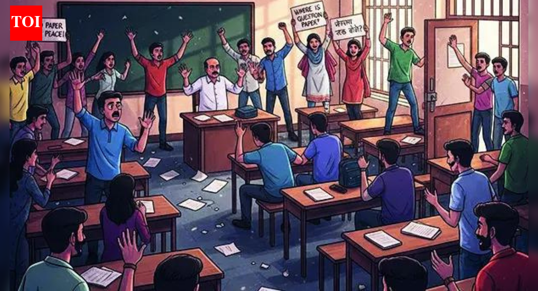 Four hours of waiting, over 1 lakh students in limbo, two outcomes: Why DU’s exam delay hit them differently