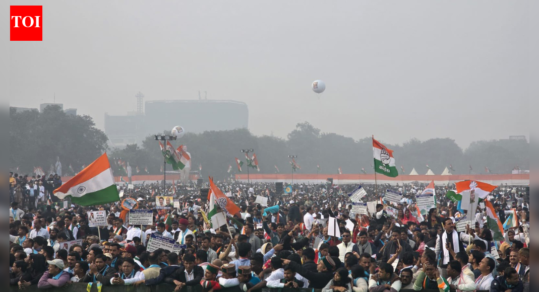 'Real agenda clear': BJP's alleges 'Congress wants to eliminate PM Modi'; flags ‘abusive language’ at ‘vote theft’ rally