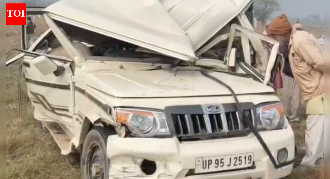 UP: Bus–Bolero collision on Bundelkhand Expressway leaves 3 dead, 4 injured; dense fog caused accident