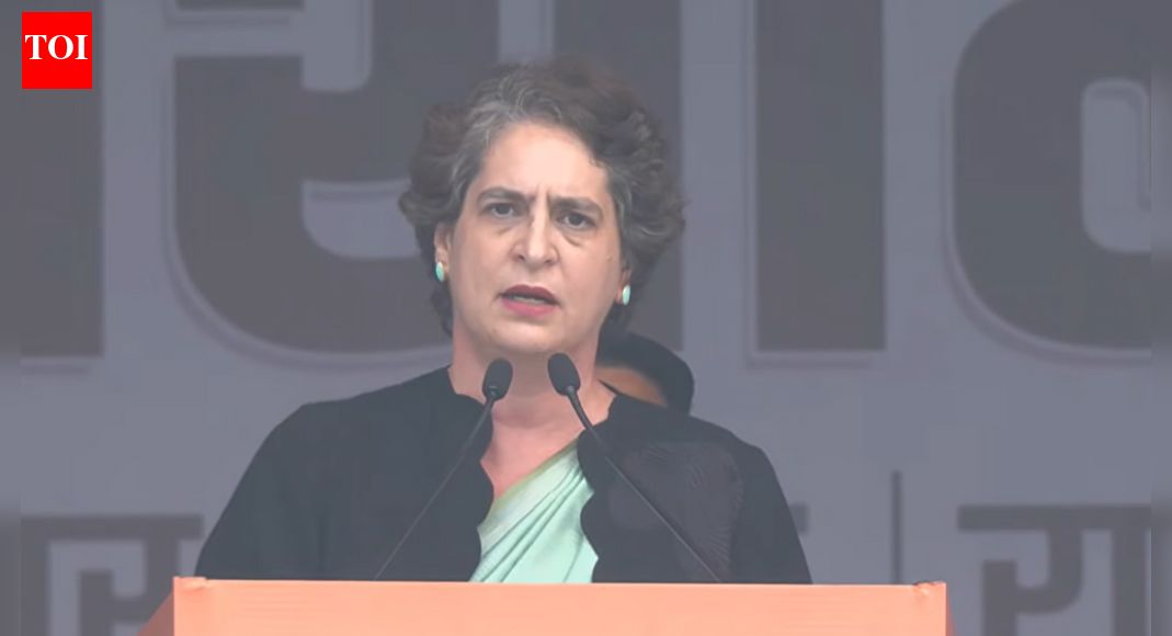 'Suspicion at every step': Priyanka Gandhi slams govt, EC at Congress mega rally - top quotes