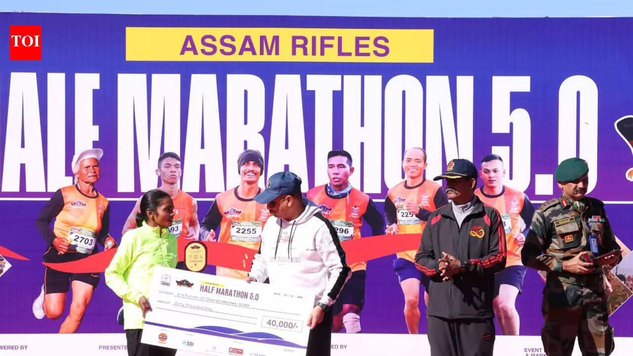 Shillong: Assam Rifles conducts 5th edition of Assam Rifles Half ...