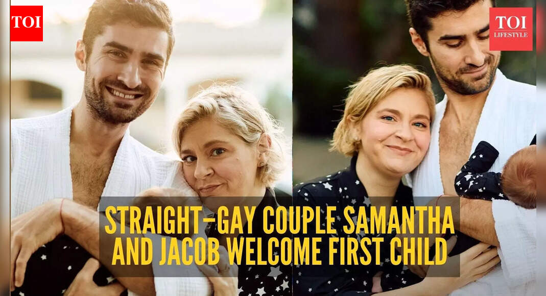 Straight wife, gay husband and now a baby: Samantha Wynn Greenstone and Jacob Hoff welcome their first child