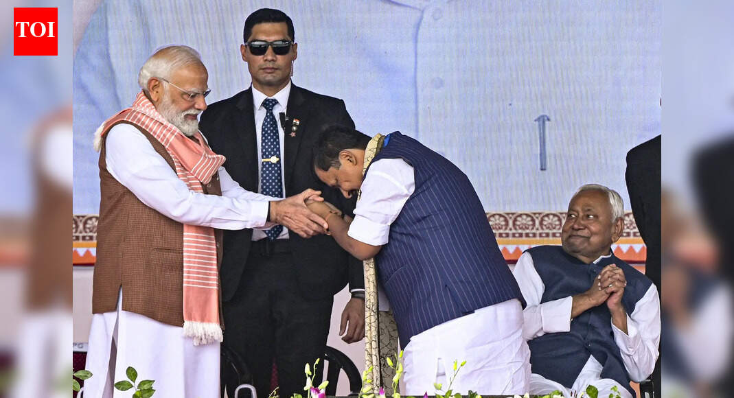 BJP's new working president: PM Modi congratulates Nitin Nabin; calls him 'young &amp; industrious'