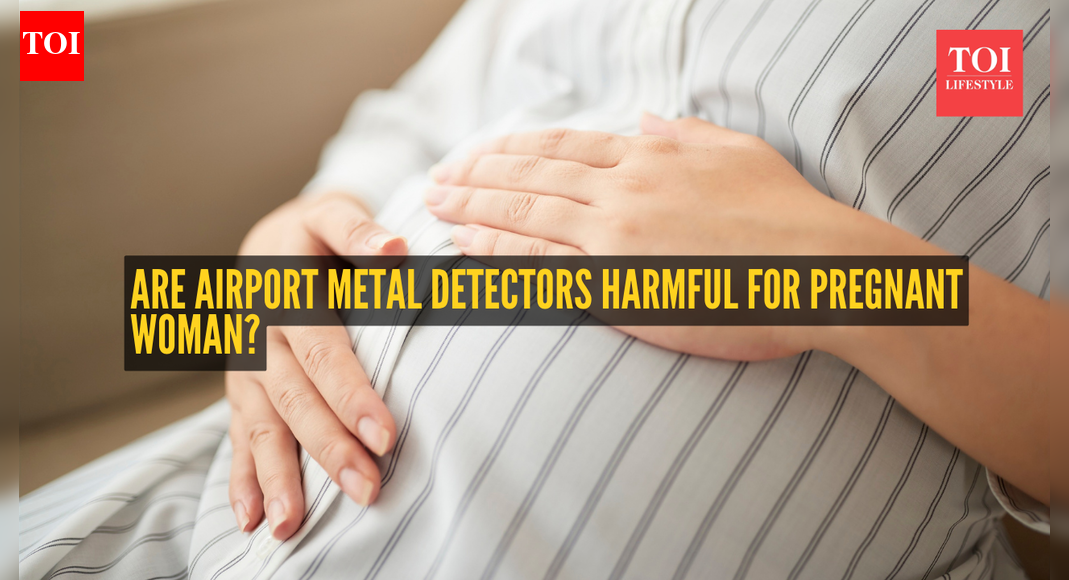 Are airport metal detectors harmful for pregnant women?