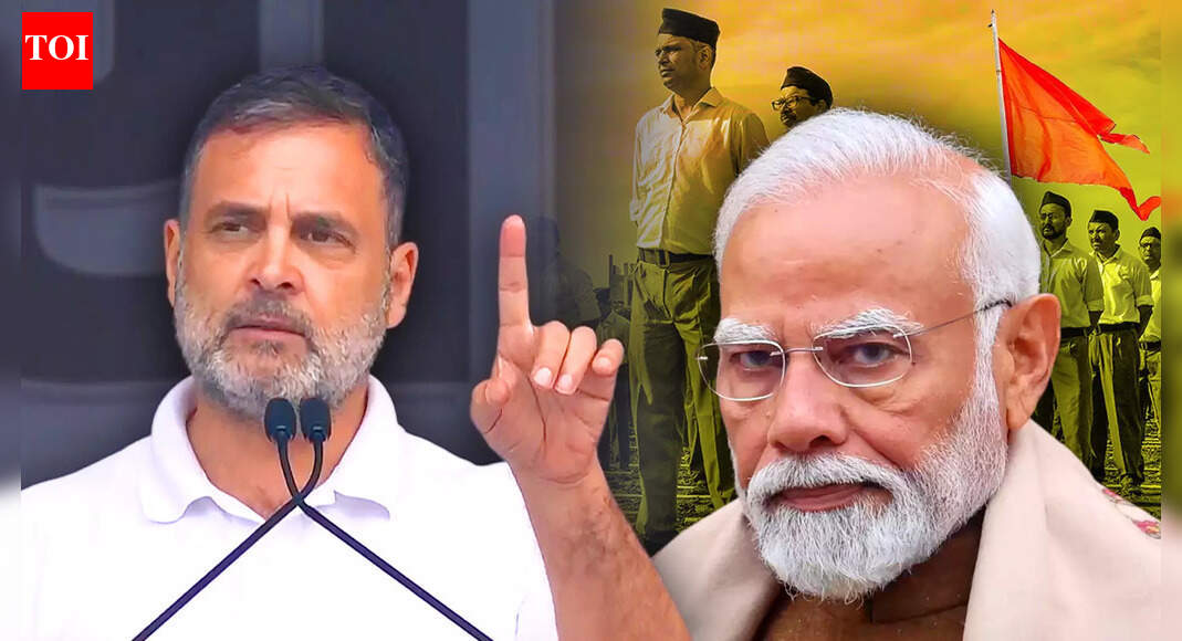 ‘Amit Shah’s Hands Were Shaking’: Rahul Gandhi Hits Out At BJP-RSS, Warns EC In ‘Vote Chori’ Rally