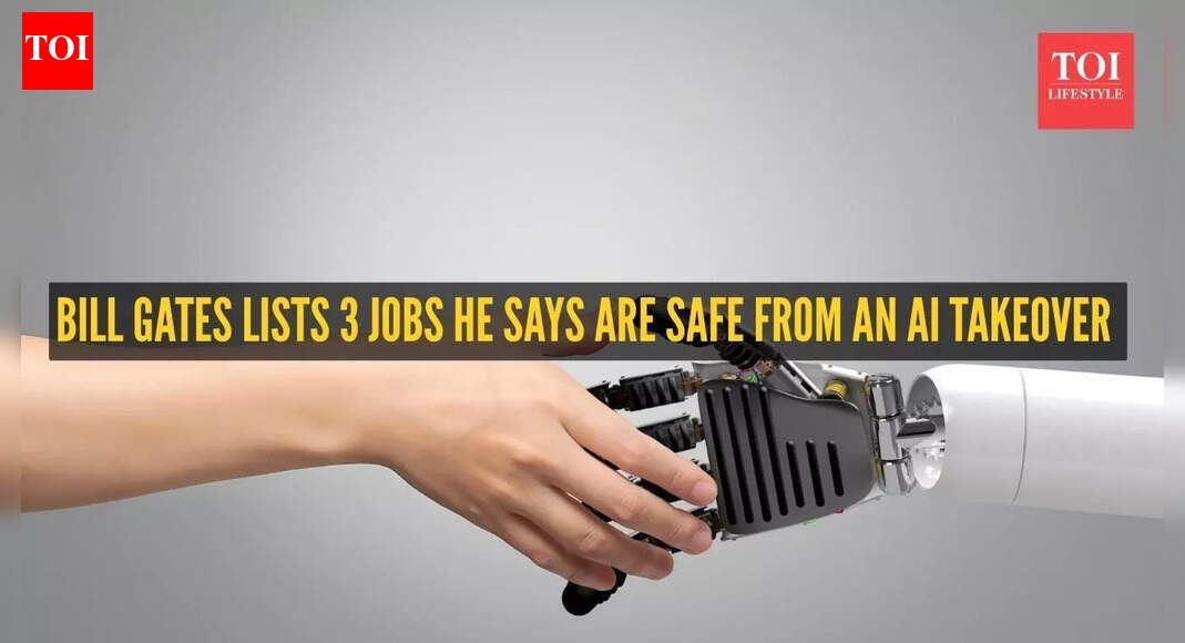 3 job roles Bill Gates says are likely safe from AI takeover