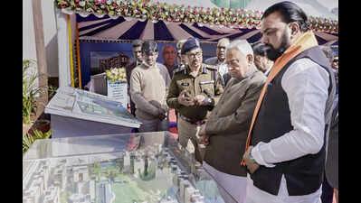 Nitish opens 700-bed police barracks, centralised kitchen in Patna
