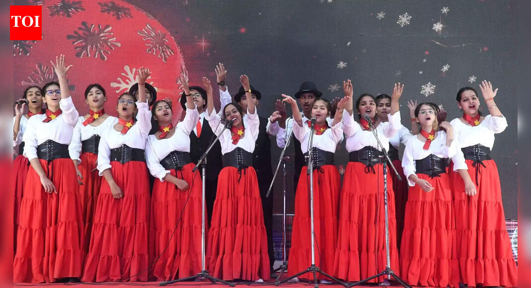 Students shine in carol contest, annual day functions in schools