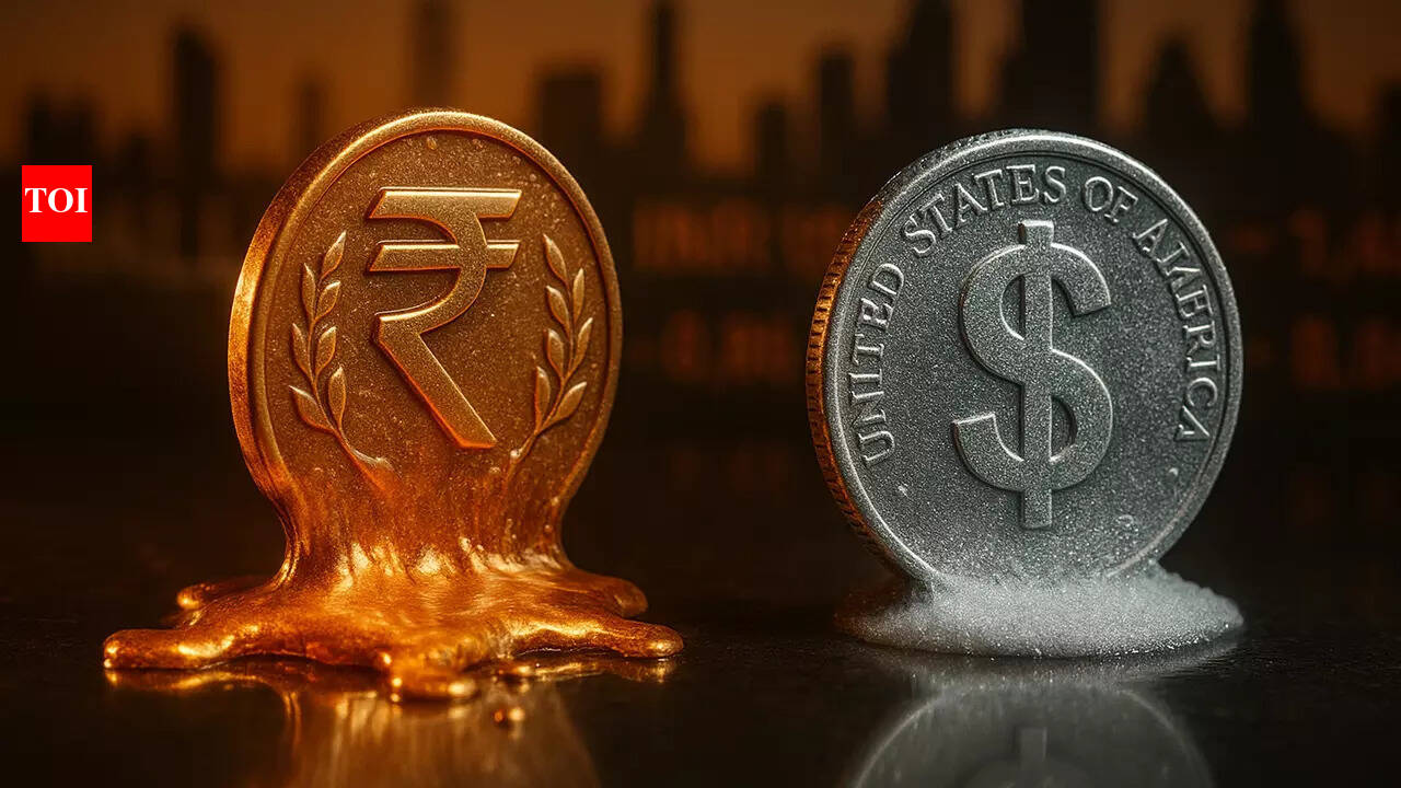 Rupee continues to slide! Currency tumbles down to all time low — reaches  90.75 against US dollar - The Times of India