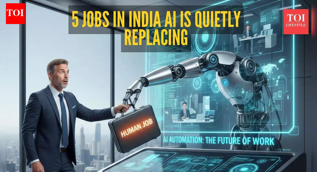 5 jobs in India that are MOST at RISK from AI