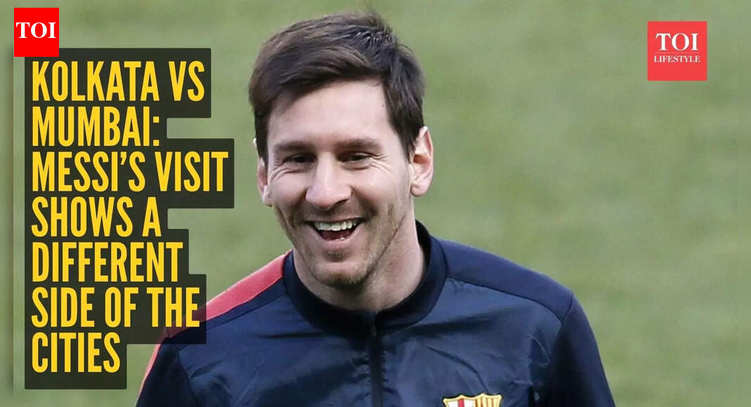 Kolkata vs Mumbai: Lionel Messi's visit shows a different side of the cities - this viral video explains why
