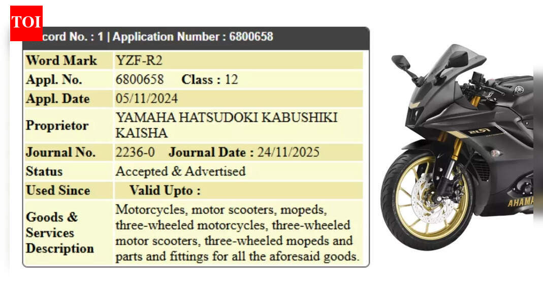 Yamaha trademarks YZF-R2 in India: KTM RC 200, Karizma XMR rival on the cards?