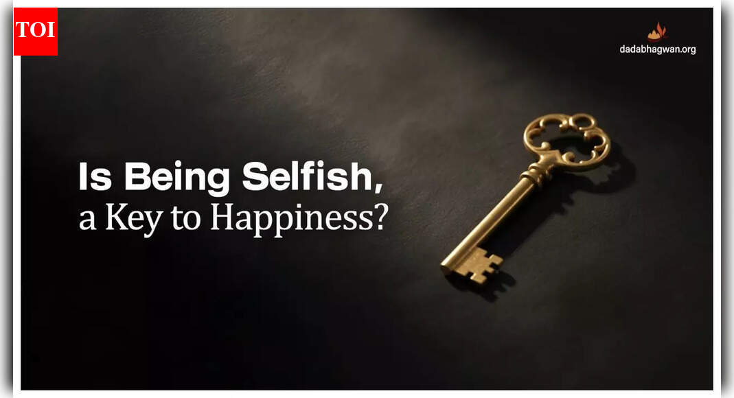 Is Being Selfish, a Key to Happiness?