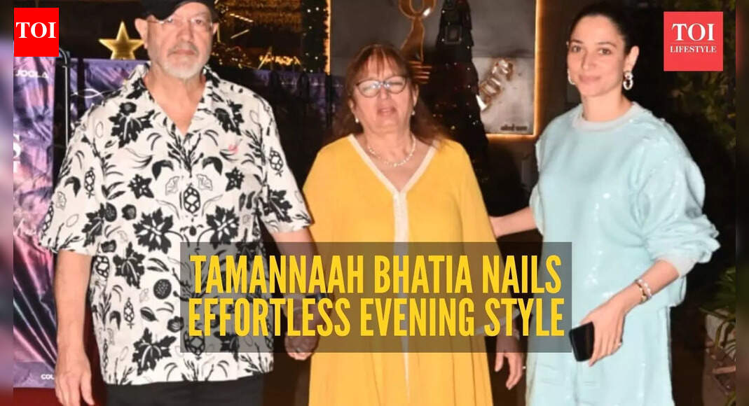 Spotted: Tamannaah Bhatia’s easy evening look is proof she does off-duty style right