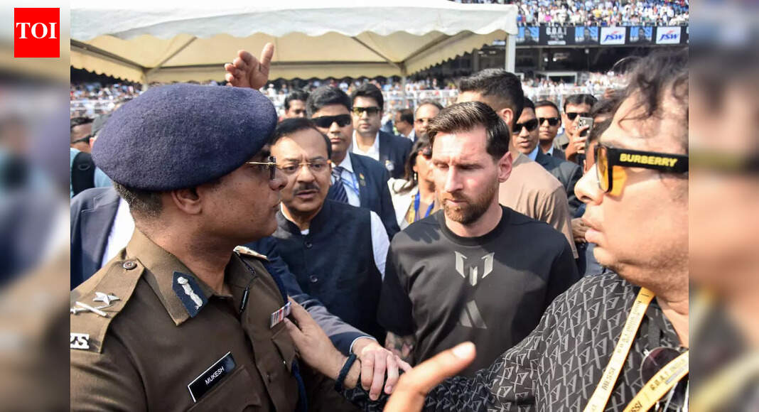 Messi's Kolkata visit chaos: Police chief blames 'mismanagement' for crowd fury