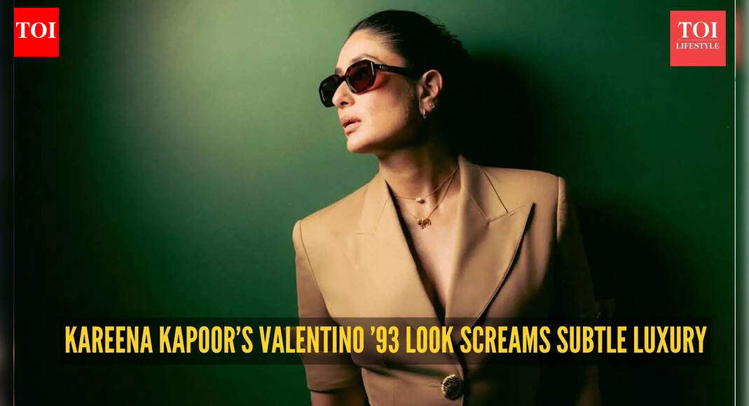 Kareena Kapoor Khan serves old-money elegance in vintage Valentino suit, and we’re definitely taking notes