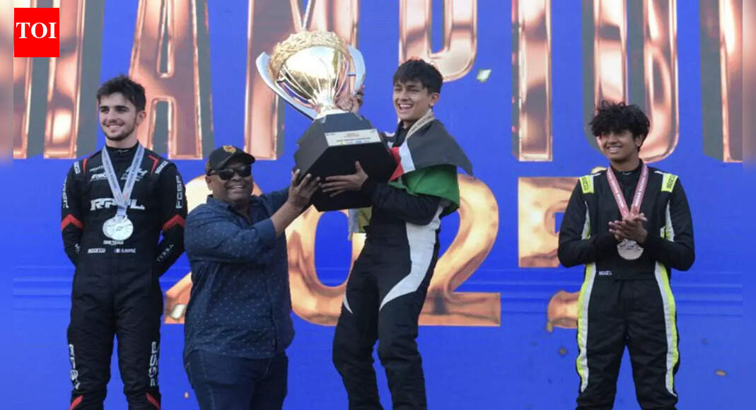 Teen prodigy Shane Chandaria clinches Formula 4 Indian Championship title