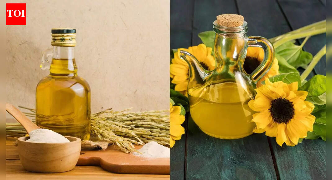 Rice bran vs. sunflower oil: Which cooking oil is healthier for heart, cholesterol and overall health